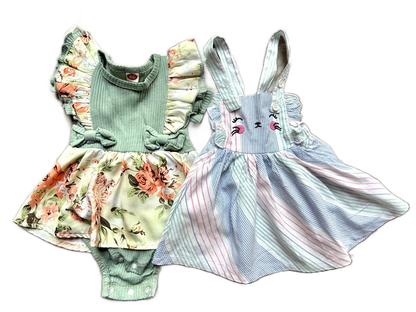 Causal Dress for Baby Girl (Set of 2)