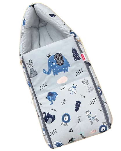 Babyhug Sleeping Bag Elephant Print