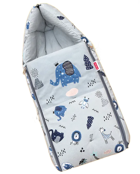 Babyhug Sleeping Bag Elephant Print