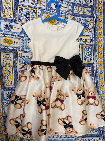 H&M Teddy Bear Flared-skirt dress for kids Girls
