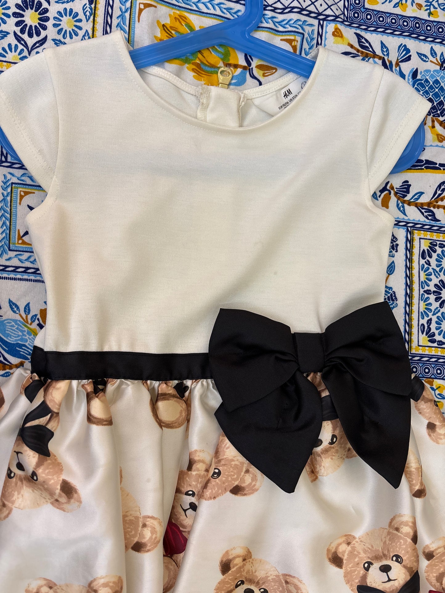H&M Teddy Bear Flared-skirt dress for kids Girls