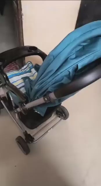 Babyhug 2 in 1 Rock and Roll Stroller Cum Rocker - Green