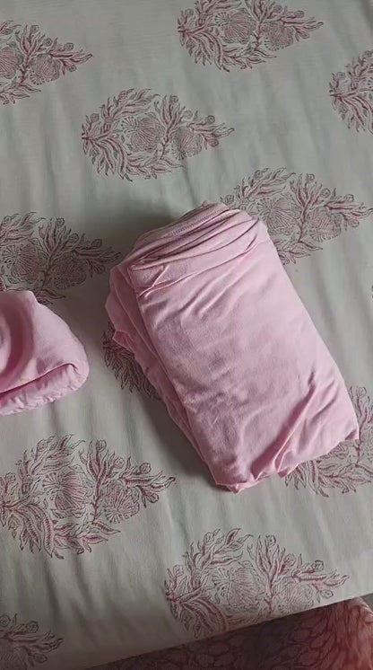 Brand New Light Pink Full Stretch Hybrid Wrap