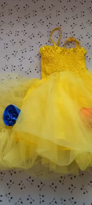 Marigold Bubble Tutu Dress